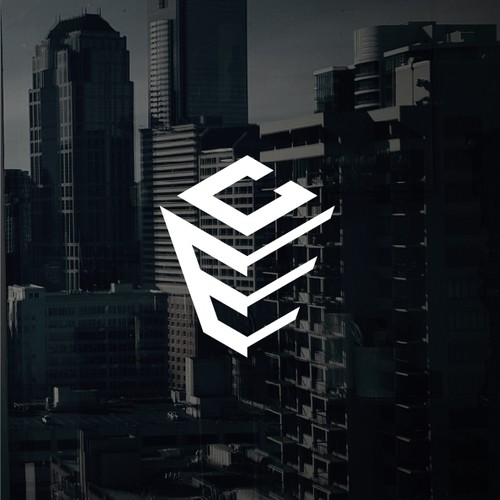 Cleaner logo with the title 'EC CE Building Logo'