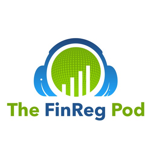 Global logo with the title ' logo for a new podcast on finance'