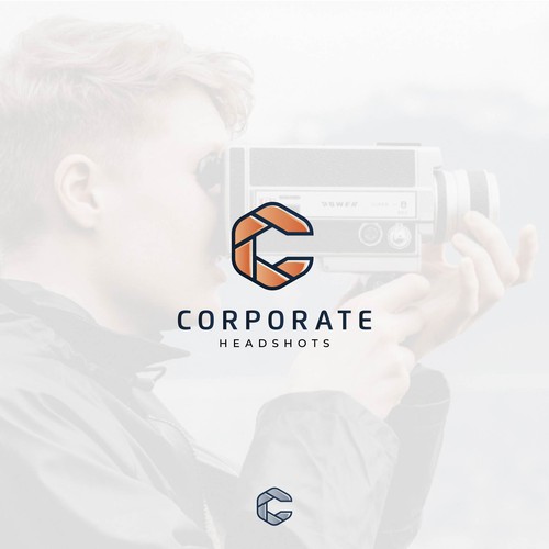 Shutter design with the title 'c+shutter logo '