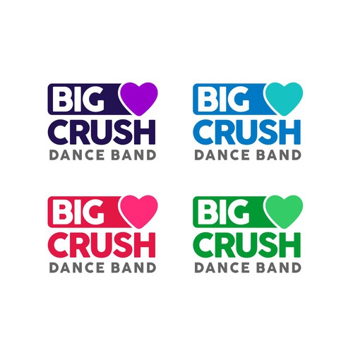 Dance logo with the title 'BigCrush Logo Concept'