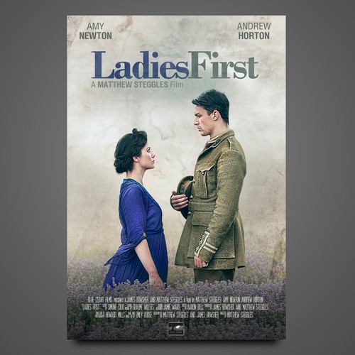 Photo manipulation artwork with the title 'Ladies First'