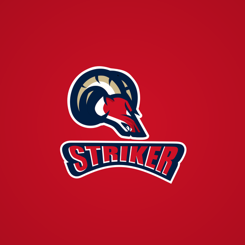 Ram logo with the title 'Striker'