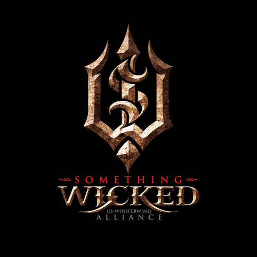 Fantasy logo with the title 'Something Wicked'