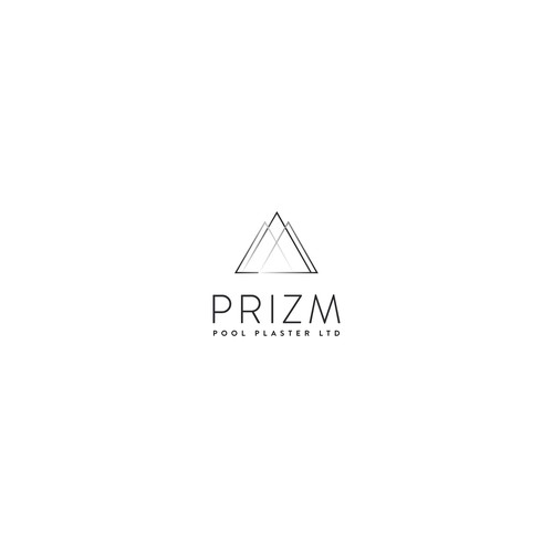 Light brand with the title 'Prizm Pool PLaster LTD Logo'