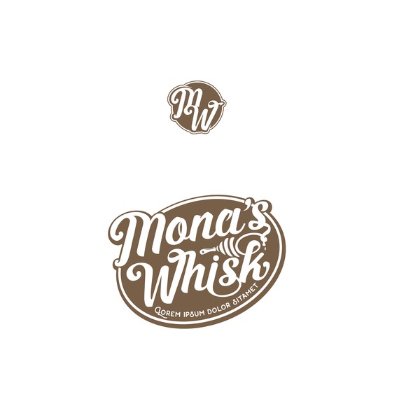 Whisk logo with the title 'Mona's Whisk'