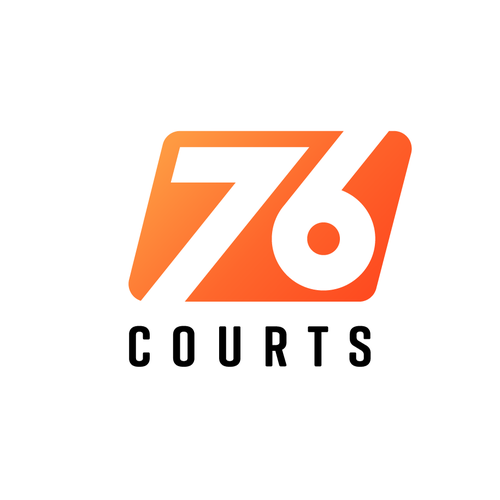 Vector logo with the title 'Brand Identity System for Court Sports Platforms'