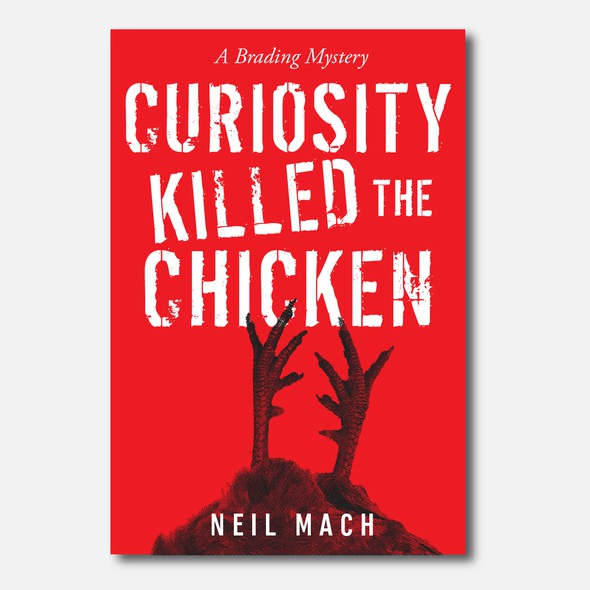 Danger design with the title 'Create a Book Cover for my crime novel'