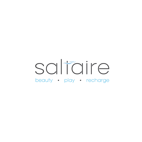 Salt design with the title 'Simple design for the company Saltaire'
