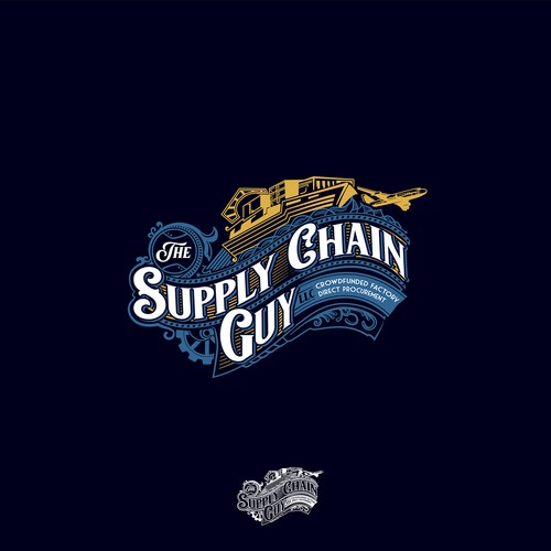 Chain design with the title 'supply chain guy'