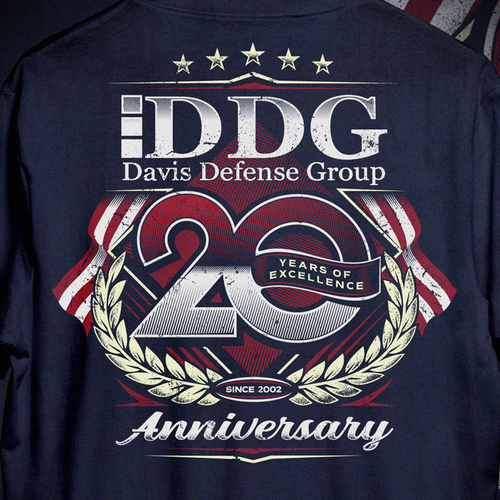 Military t-shirt with the title 'Davis Defense Group'