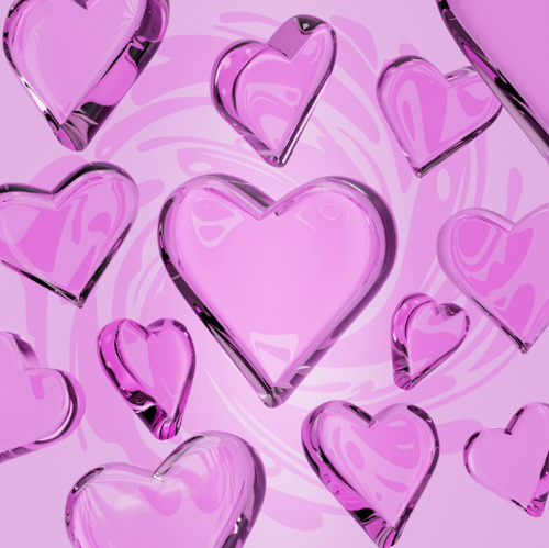 Girly design with the title 'We Have All The Time In The World by Rahi Malik ft. Atila'