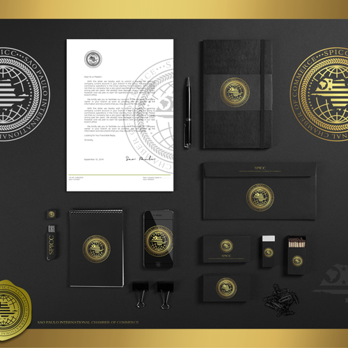 Emblem brand with the title 'Emblem Business & Consulting Logo'