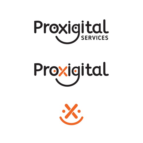 Smile brand with the title 'Création de logotype'