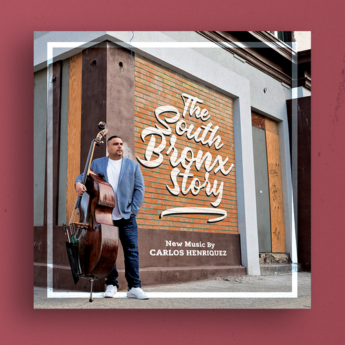 Jazz design with the title 'The South Bronx Story'