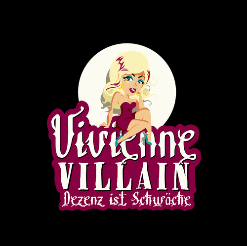 Performance design with the title 'Drag Queen performer'