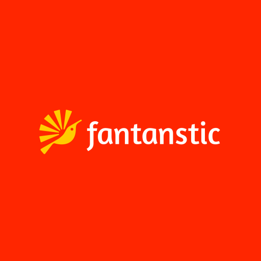 Brand logo with the title 'fantastic'
