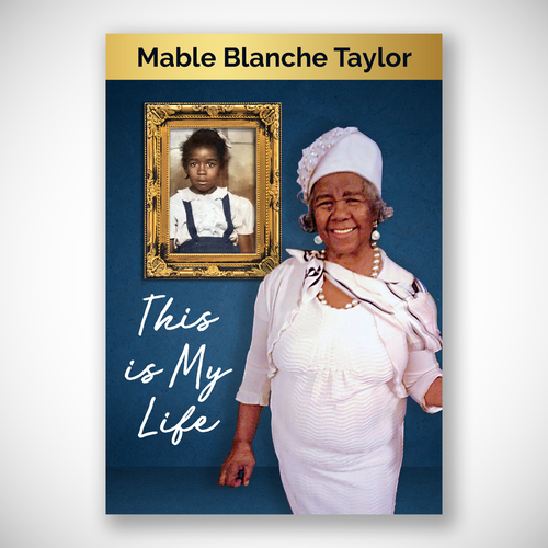 Memorial design with the title 'Book Cover Design'