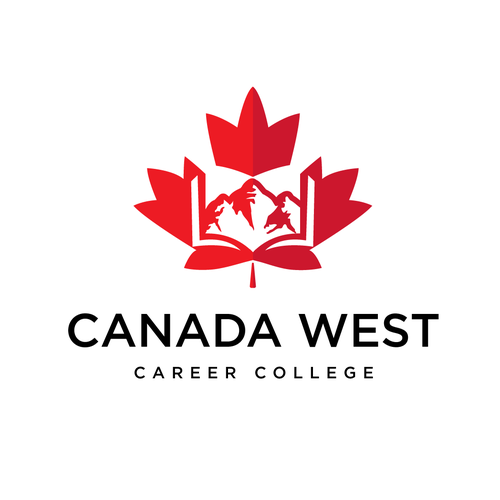 College logo with the title 'Canadian West Career College'