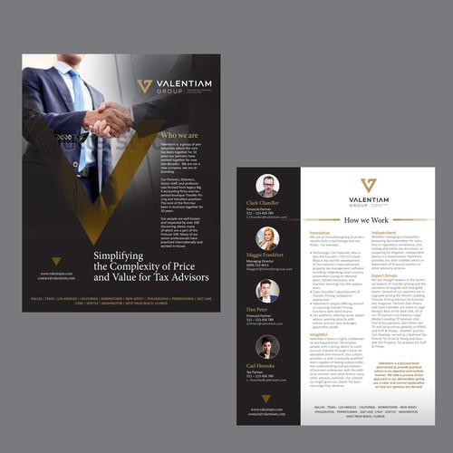 B2B design with the title 'Start-up Firm Needs Advertising Design'