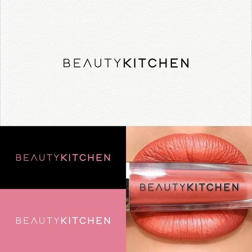 Natural product logo with the title 'Beauty Kitchen'
