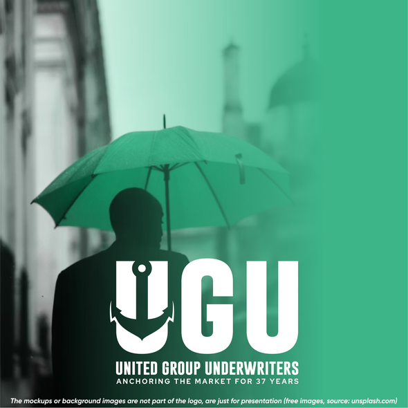 Monogram design with the title 'UGU'