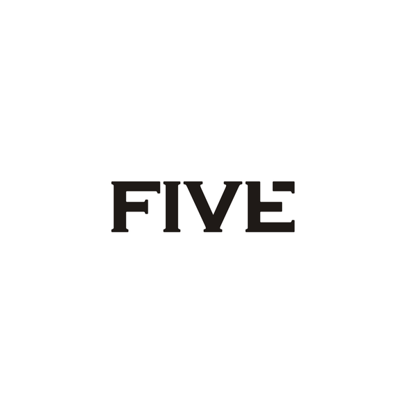 Five design with the title 'FIVE'