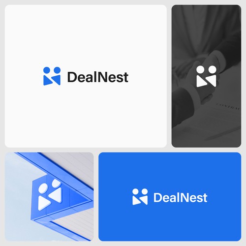 Deal logo with the title 'Modern Connect People Logo for App'