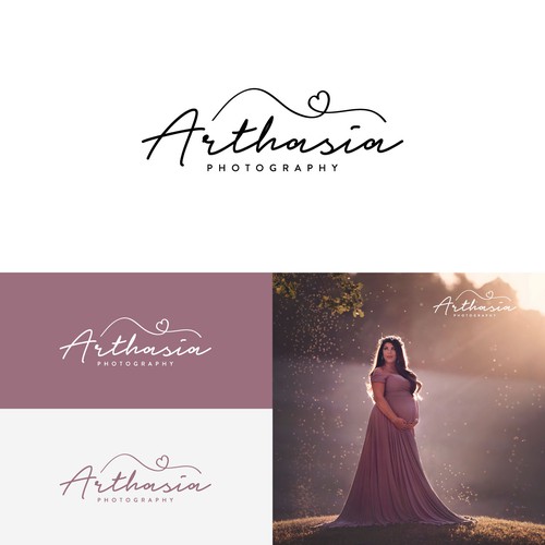 Pregnancy logo with the title 'Arthasia Photography'