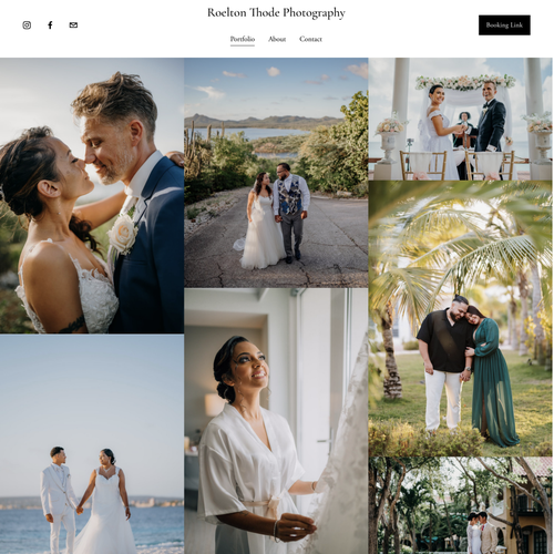 Image design with the title 'Optimisation of Roelton Thode Photography'