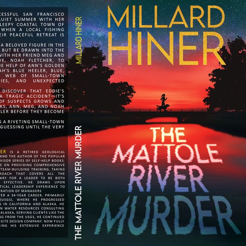 Murder mystery book cover with the title 'Mystery Book Cover '