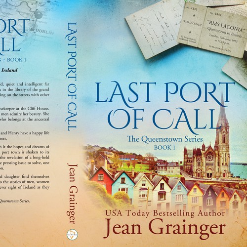 Historical romance book cover with the title 'The Queenstown Series - Book 1'