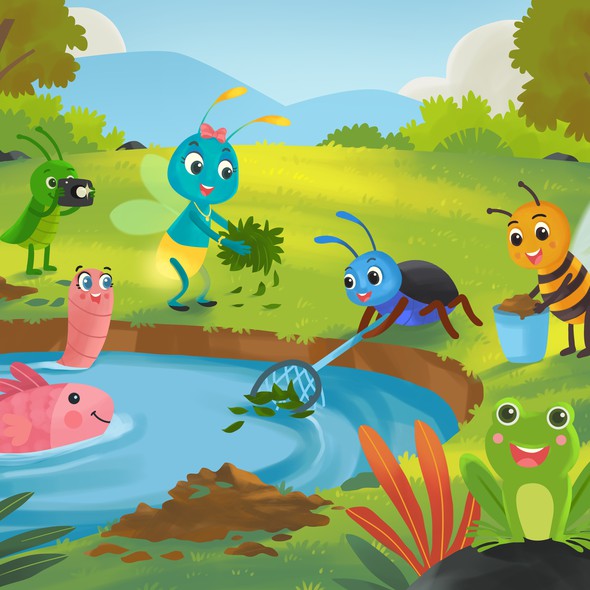 Animal illustration with the title 'Personal Growth '