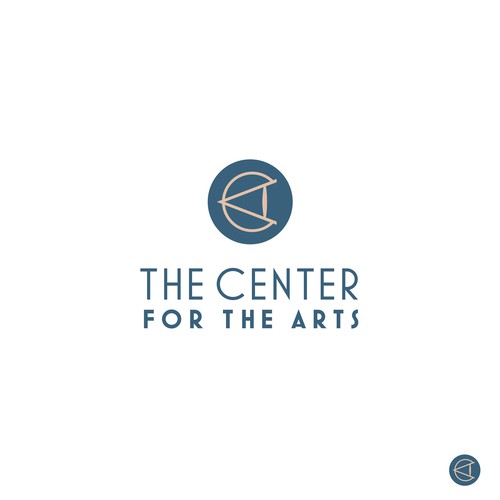 Art logo with the title 'Minimalist style design for Performing Arts'