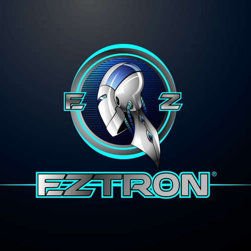 Accounting logo with the title 'robot logo'