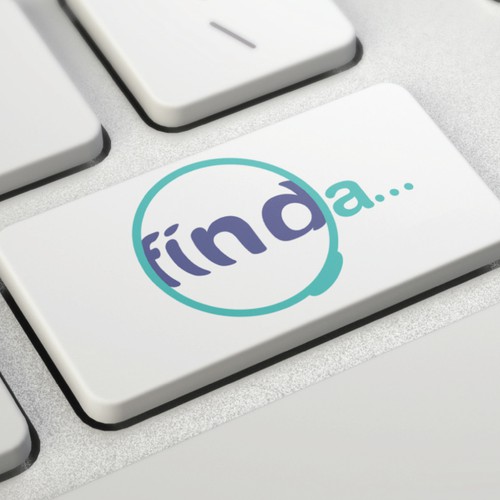 Browser logo with the title 'Logo design contest entry for "find a"'