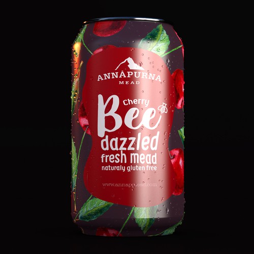 Branding label with the title 'Mead'