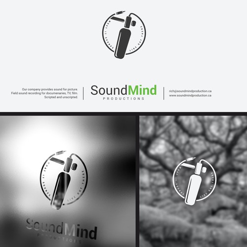 Mind brand with the title 'Logo design for Sound Mind Productions '