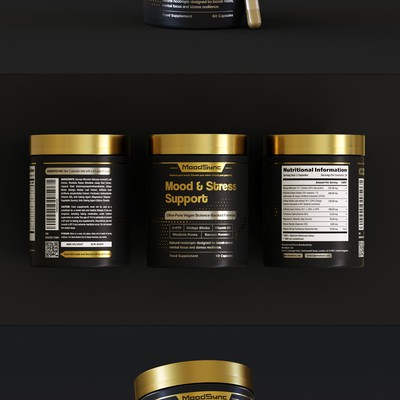 Packaging Design for a premium supplement brand