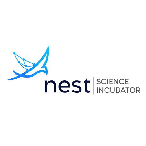 Incubator logo with the title 'nest Science Incubator'
