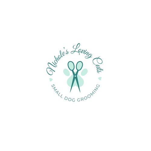 Pet brand with the title 'Logo for a professional groomer'