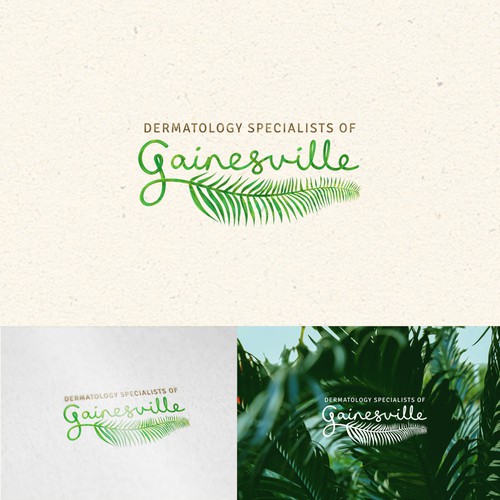 Custom brand with the title 'Special Logo for the Dermatology specialists'