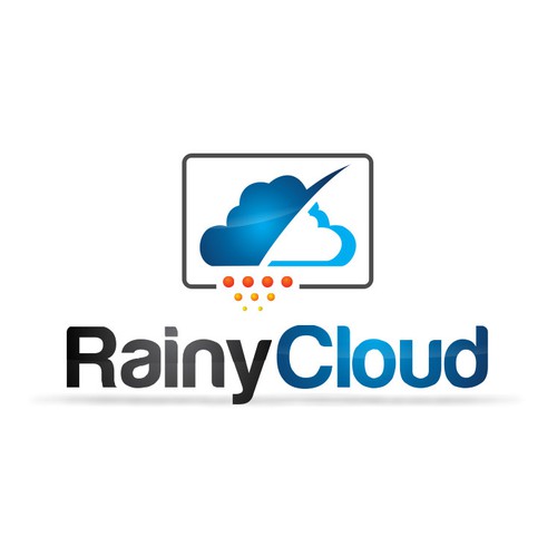 Rain logo with the title 'logo for RainyCloud'