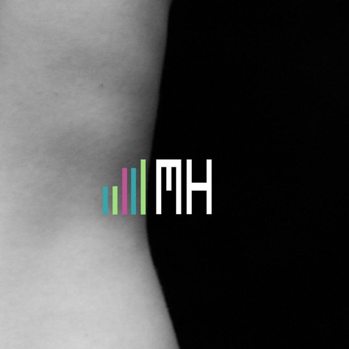 CD logo with the title 'MH - Album Cover Design - Contest entry'