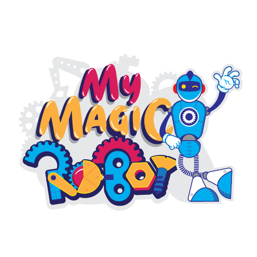 Animation effects logo with the title 'My Magic Robot'