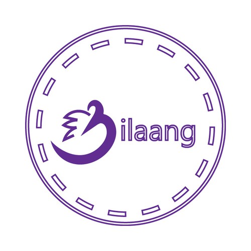 Artsy design with the title 'Circle Design Logo With Letter B'