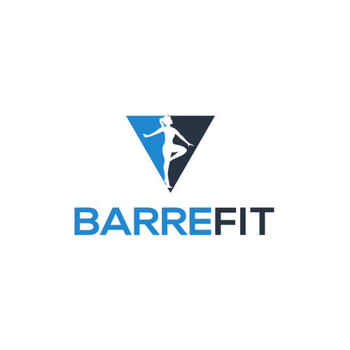 Gymnastics logo with the title 'Any concept for Barre Fit'