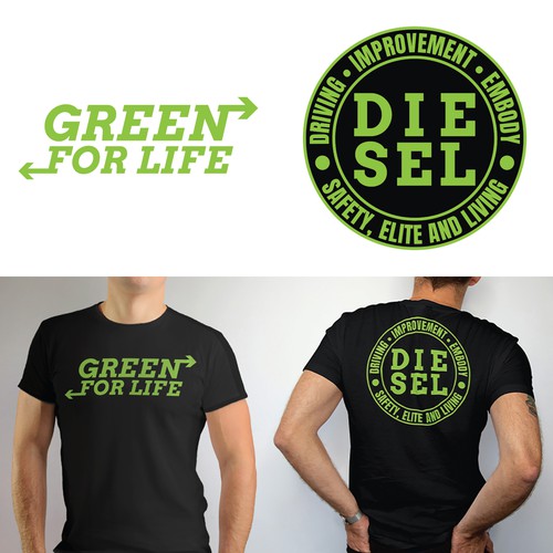 Environment t-shirt with the title 'T-shirt design for DIESEL'