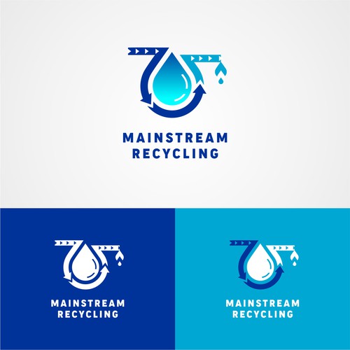 Recycling logo with the title 'recycling logo'
