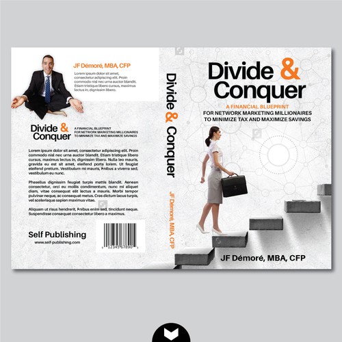 Financial book cover with the title 'Divide & Conquer'