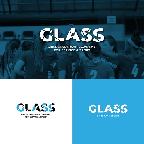 Sister logo with the title 'GLASS'